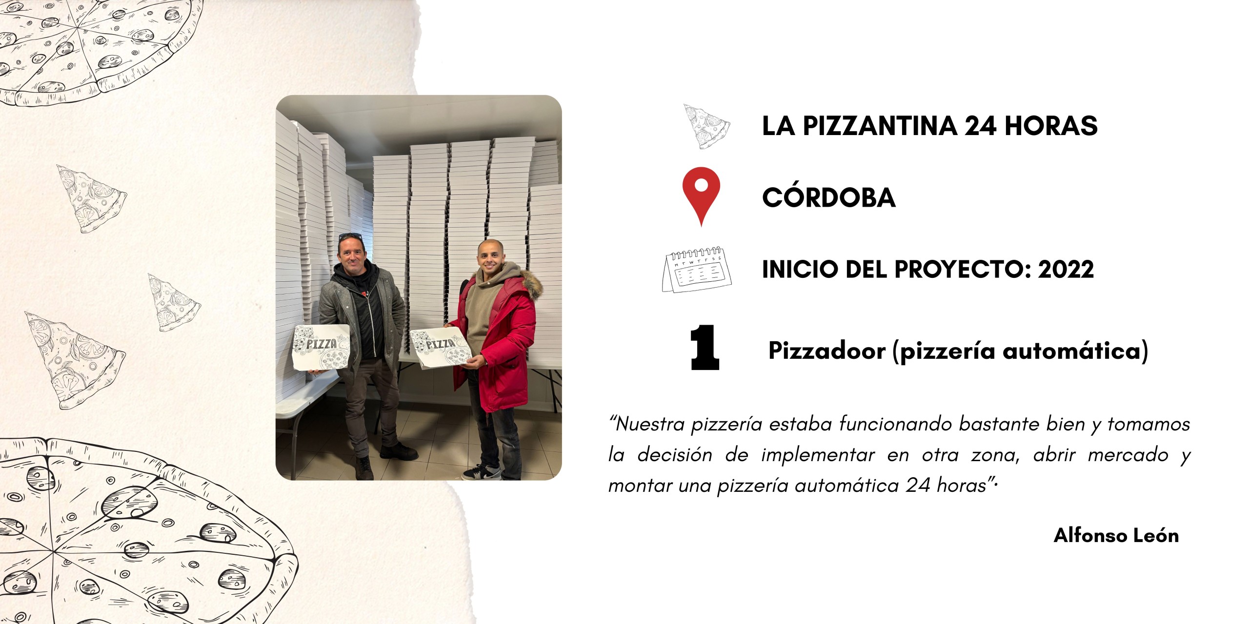 Córdoba La Pizzantina 24 hrs