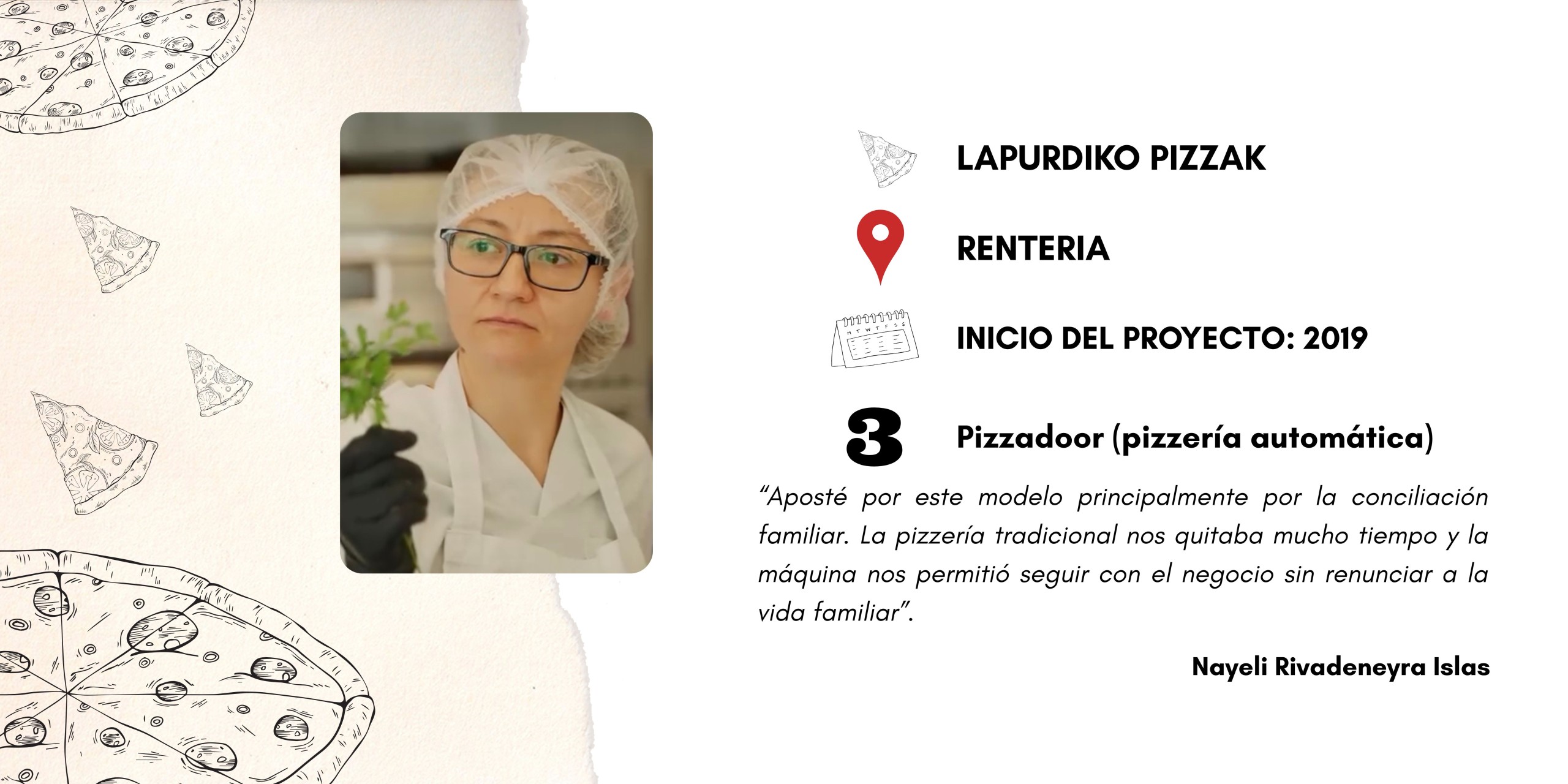 Lapurdiko Pizzak Rentería máquina expendedora pizza